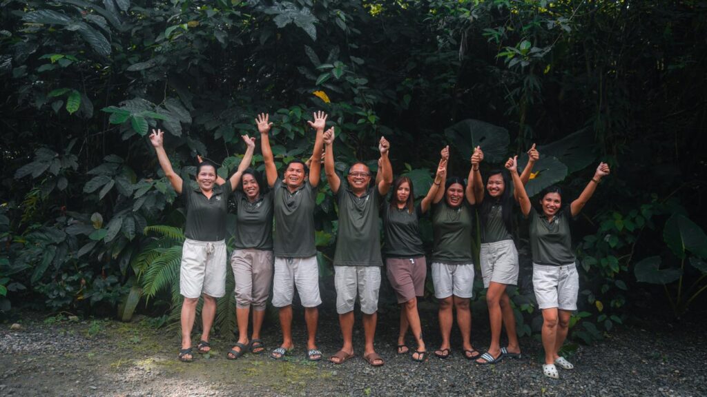 Treehouse de Valentine staff Filipino hospitality