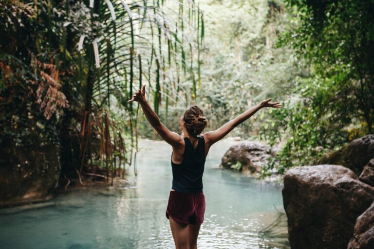 happy foreign travelers Philippines vacation at Treehouse de Valentine
